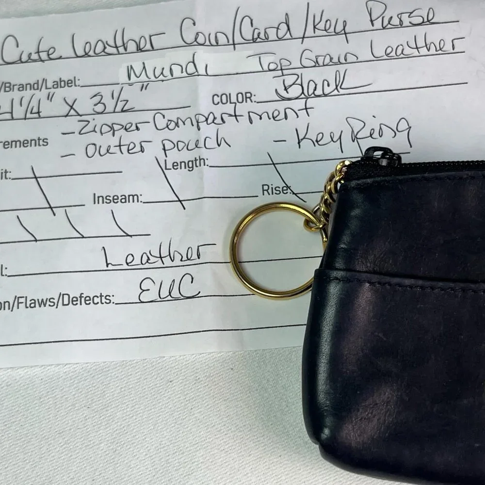 Mundi Leather Change Purse 4.24